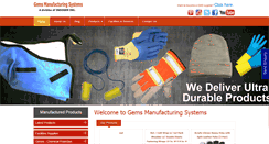 Desktop Screenshot of gemsmfg.com